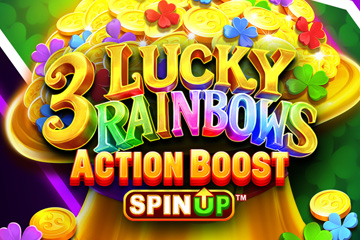 Slot machine 3 Lucky Rainbows Action Boost SpinUP fără înregistrare