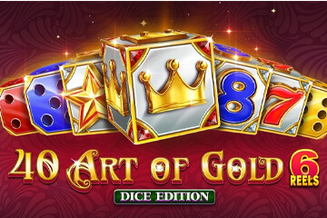 40 Art Of Gold 6 Reels Dice Edition de Amusnet